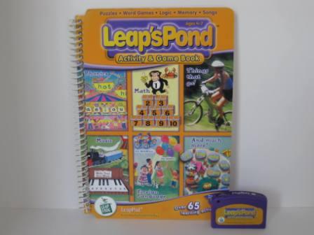 Leaps Pond Activity & Game Book (w/ Book) - LeapPad Game